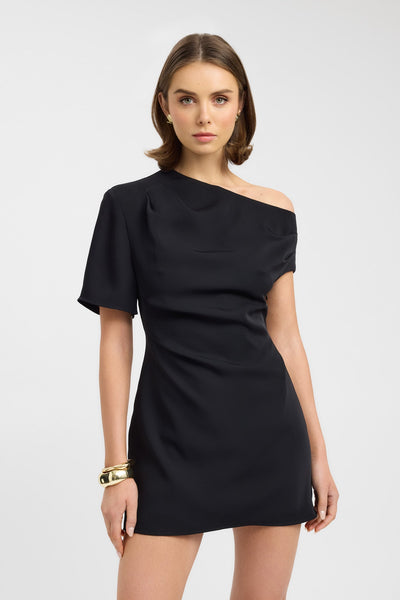Maria Asymmetric Mini Dress